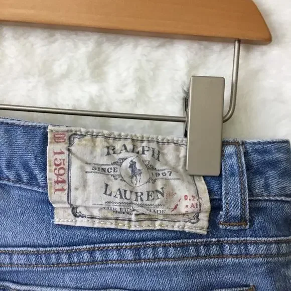 Ralph Lauren Light Blue Girl Bootcut Jeans - Picture 9 of 16